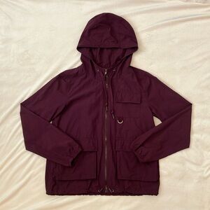 Empyre Dark Berry Kelby Windbreaker Women’s Size Medium